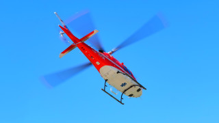 Медицински хеликоптер транспортира 27 годишен мъж с аневризма на гръдната аорта