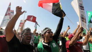 Иракчани организират седяща демонстрация на границата между Ирак и Йордания