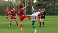 България U18 загуби от Грузия U18 с 0:2 в контрола