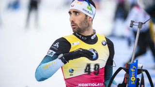Великият френски биатлонист Мартен Фуркад спечели последното състезание в бляскавата