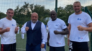 Министърът на спорта Красен Кралев посетих14 ия Международен тренировъчен лагер по