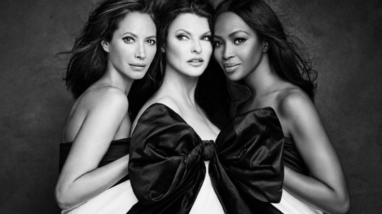 Наоми, Кристи и Линда заедно във фотосесия (СНИМКИ)