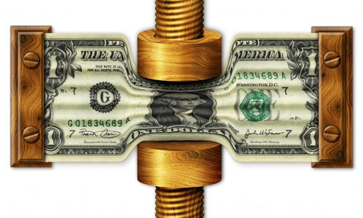 Доларът силно поевтиня спрямо еврото и йената