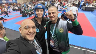 Три Световни титли спечелиха днес националите ни по кикбокс на