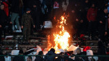 Дисциплинарната комисия наказа сурово ЦСКА заради запалените седалки
