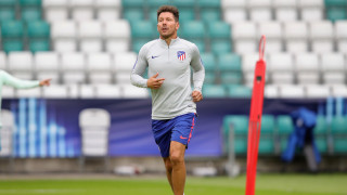 Отборът на Атлетико Мадрид провежда тренировъчните си занимания без своя