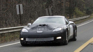 Заснеха новия Corvette 2008