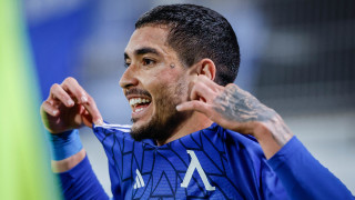 Голът на бразилеца Уелтън в мача на Левски срещу Хебър