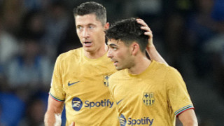 Нападателят на Барселона Роберт Левандовски направи сравнение с предсезонната