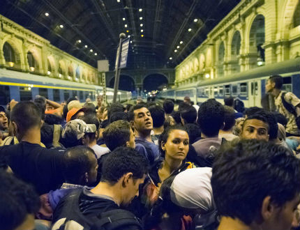 Отварят Унгарската гара за около 2000 бежанци