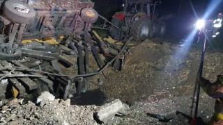 Мощната експлозия в сушилня за зърно в полското село Пшеводов в
