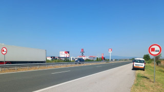 Катастрофа временно спря движението по АМ Тракия край Стара Загора