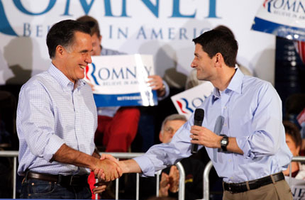 Ромни си избра пестеливец за вицепрезидент 