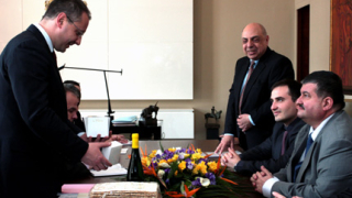 Станишев се срещна с лидери на еврейската общност по повод Песах