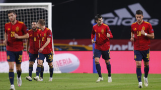 Нападателят на Ювентус Алваро Мората е голмайсторът на Испания от