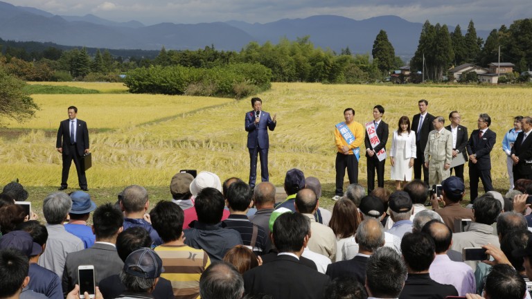 В Япония започна 12-дневната предизборна кампания