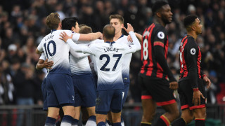 Отборът на Тотнъм записа разгромна победа с 5 0 над Борнемут в