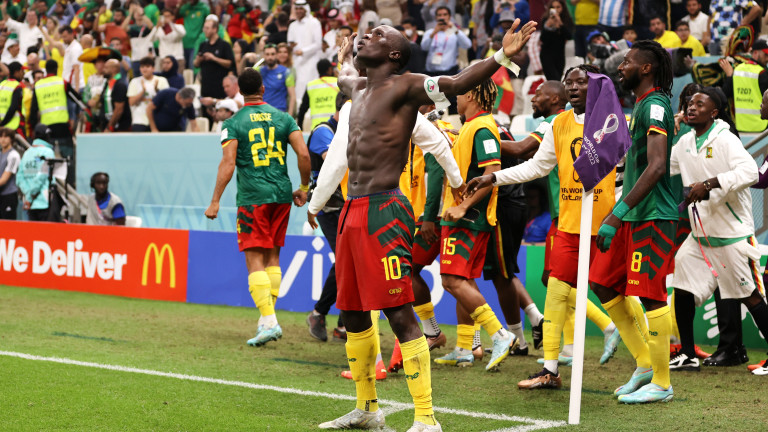 Венсан Абубакар стана третият африкански футболист с гол срещу Бразилия