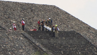 Въоръжен мъж откри огън по туристи край пирамиди в Теотиуакан