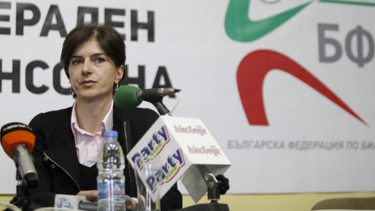 Председателят на Българската федерация по биатлон Екатерина Дафовска изрази надеждите