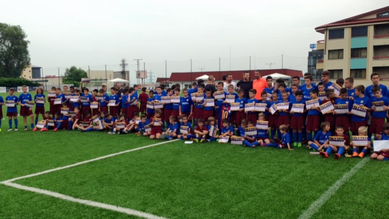 Първият камп на Барселона в България приключи успешно 