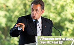 Саркози заминава на мисия в Близкия изток