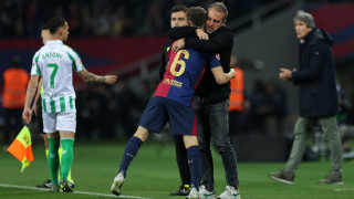 Старши треньорът на Барселона Ханзи Флик прие философски равенството 1 1