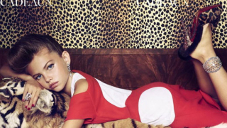 10-годишна предизвика скандал с фотосесия за Vogue