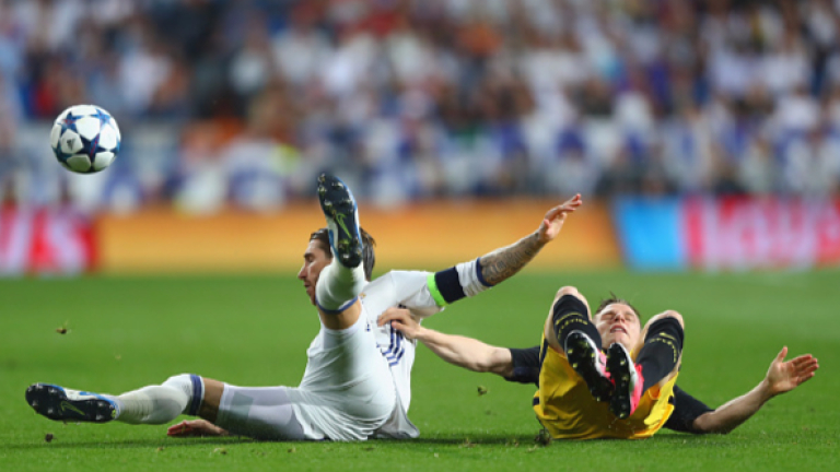 Ударът с лакът на Рамос не попада в графата "агресия", прецениха в УЕФА (ВИДЕО)