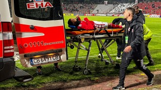 Крилото на ЦСКА Йоан Баи коментира тежкия инцидент по време