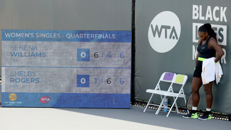 Шелби Роджърс, която е под №116 в ранглистата на WTA