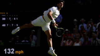 Карлос Алкарас е в третия кръг на Уимбълдън където брани