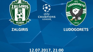Време е за Шампионска лига: Жалгирис - Лудогорец (Развой на срещата по минути)