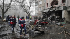 Един загинал при атака с дронове срещу Киев