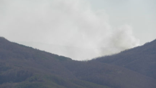 Голям пожар от Македония заплашва благоевградски села 