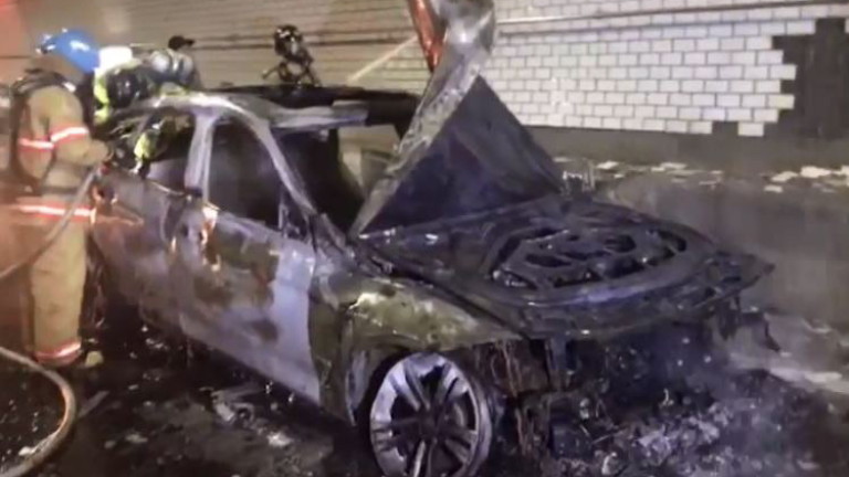  Р. Корея, Инцидент със самозапалил се автомобил BMW, 30 юли 2018 година 