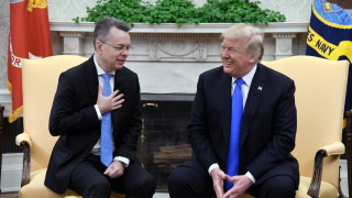 Президентът на САЩ Доналд Тръмп прие в Белия дом освободения