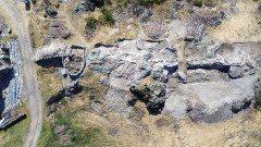 Археолозите разкриха две кули в средновековния град Русокастро