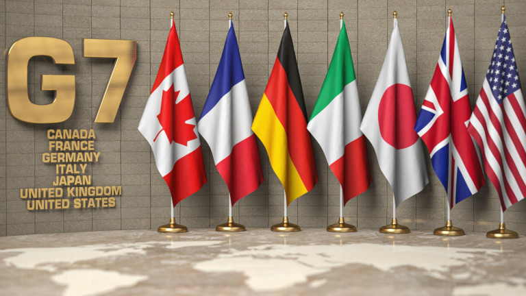 Лидерите на страните от Г-7, които са най-богатите демократични държави