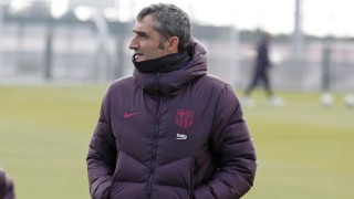 Треньорът на Барселона Ернесто Валверде коментира предстоящите срещи с Наполи на