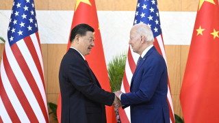 Официална среща между президента на САЩ Джо Байдън и китайския