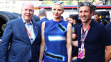 Принцеса Шарлийн, принц Алберт и появата им на Формула 1 в Монте Карло