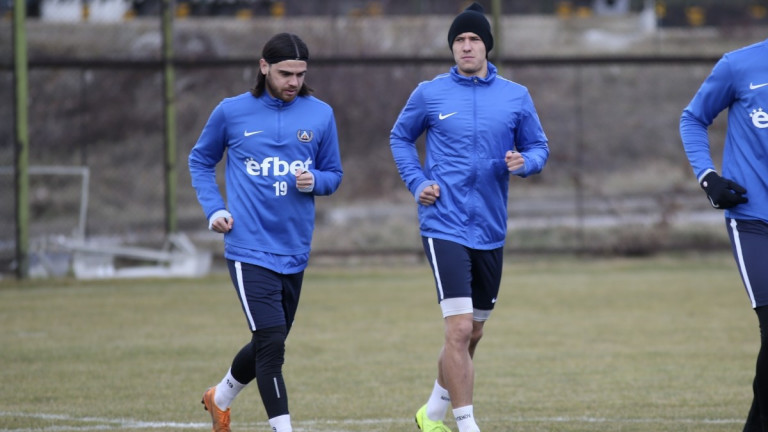 Футболистът на Левски - Ивайло Найденов, който в момента играе