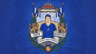 Паметник на Георги Аспарухов Гунди в близост до родната