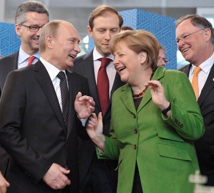 Телефонните разговори на Путин със световни лидери през 2014 г.