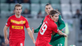 Лудогорец - Нордселанд 1:0 (Развой на срещата по минути)
