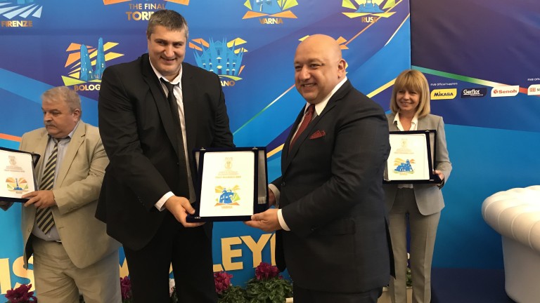 България и Италия представиха организацията на Световното първенство по волейбол през 2018 г.