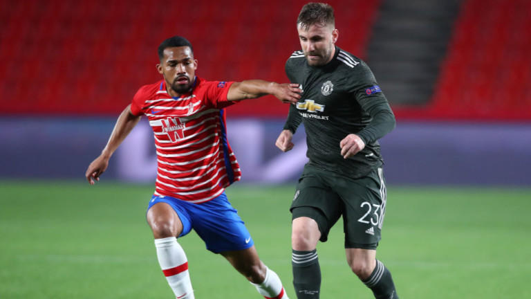 Гранада - Манчестър Юнайтед, Фернандеш удвоява от дузпа