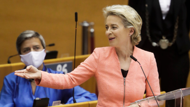 Ключови моменти от речта на Урсула фон дер Лайен