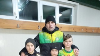 Tри деца от Украйна започнаха тренировки с Добруджа обявиха от